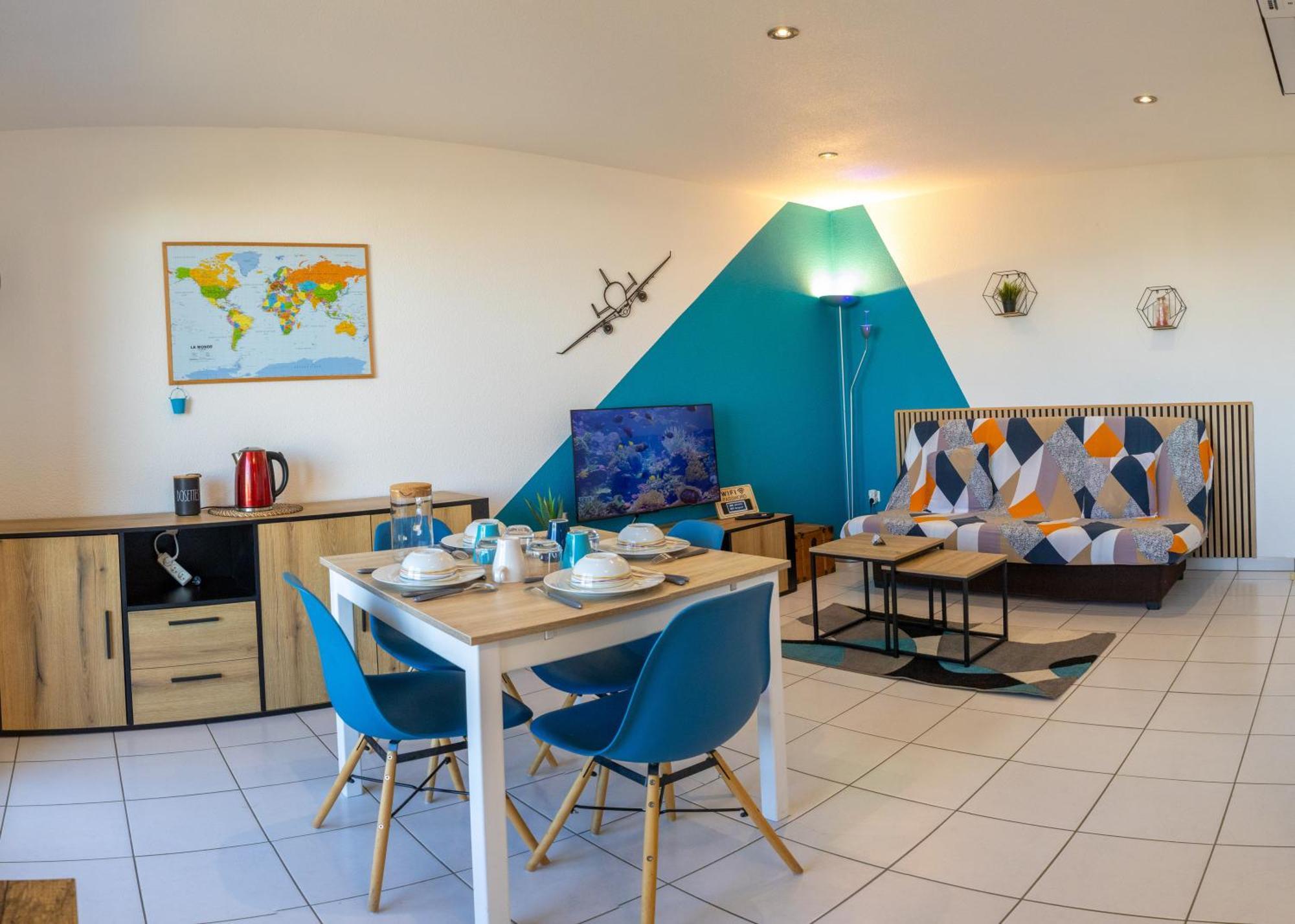 Apartment Le Beluga - Escale Confort Proche Airbus Colomiers